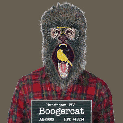 Boogercat Mugshot - T-Shirt - Adult Unisex