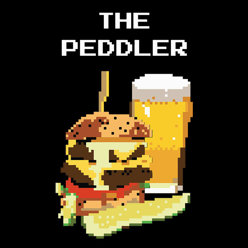 Retro Burger & Brew - T-Shirt - Adult Unisex