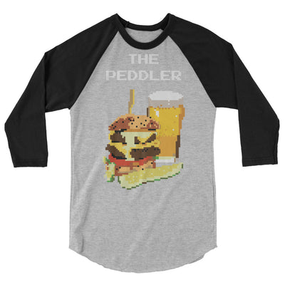 Retro Burger & Brew - Baseball Tee - Adult Unisex
