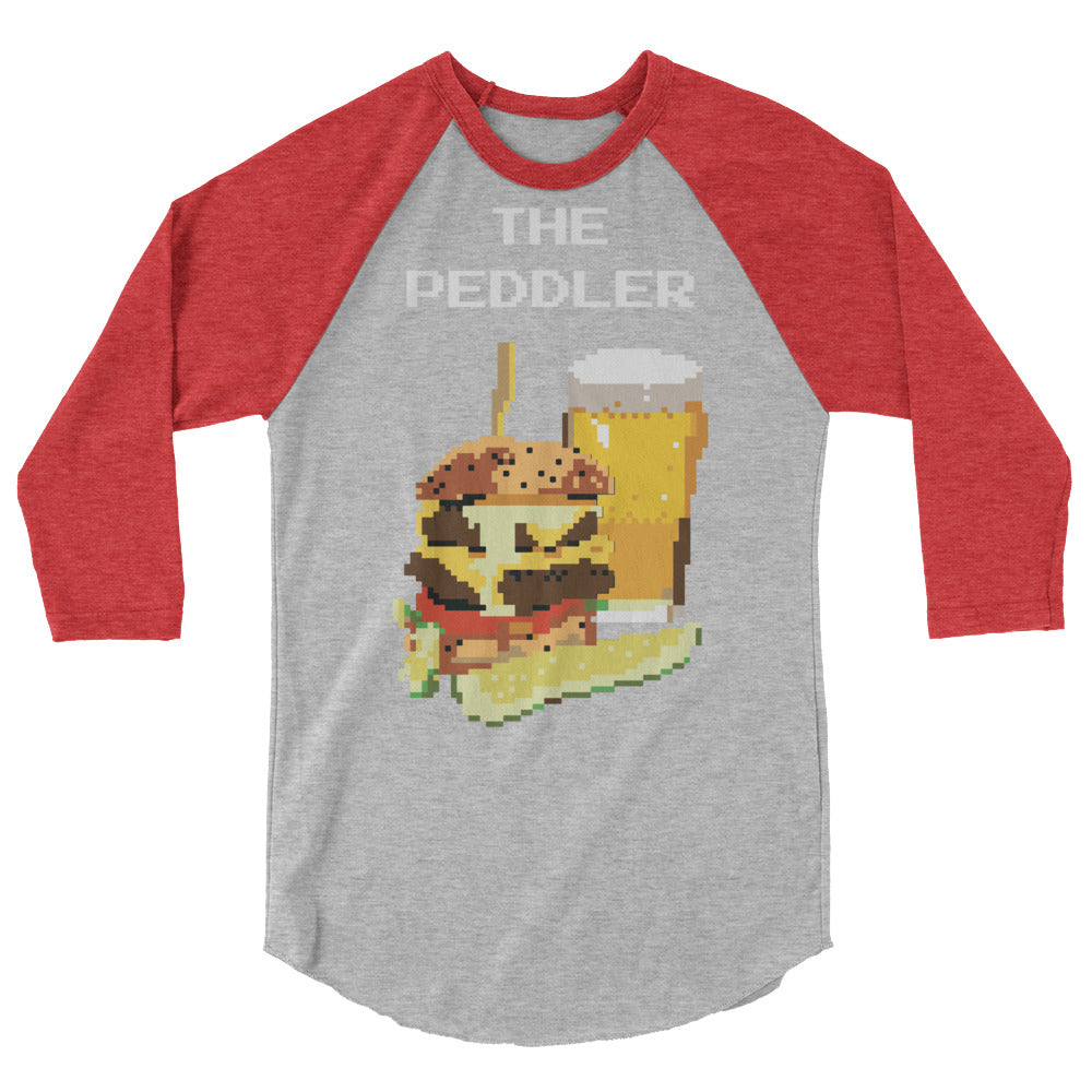 Retro Burger & Brew - Baseball Tee - Adult Unisex