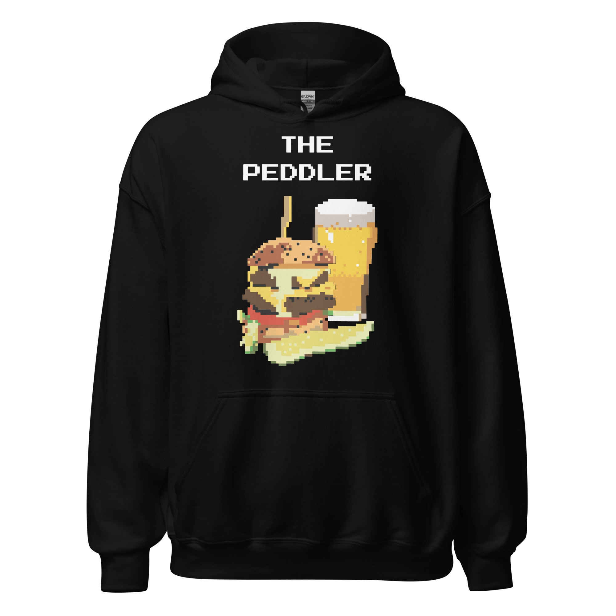 Retro Burger & Brew - Hoodie - Adult Unisex